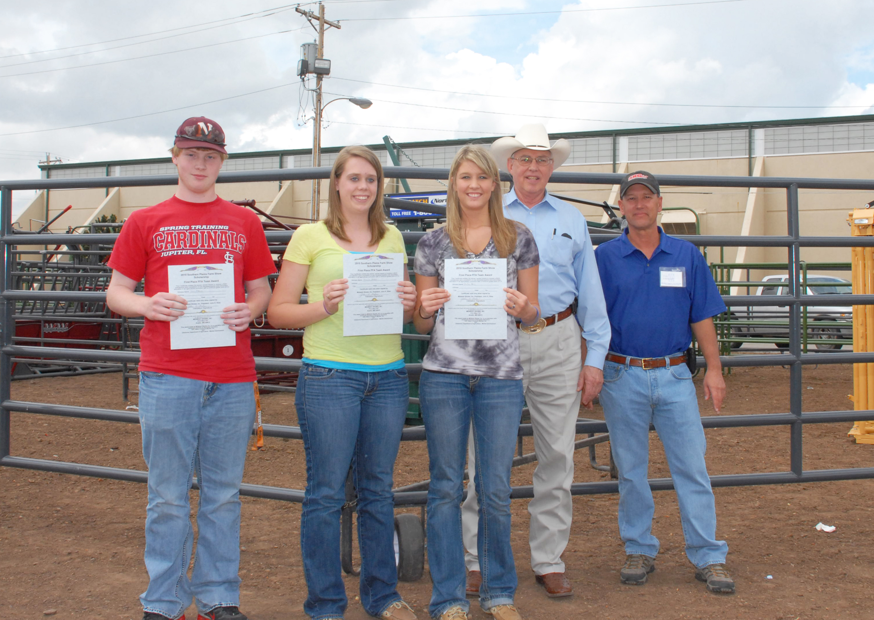 Nowata FFA Claims First in Commercial Cattle Grading Contest at Southern Plains Farm Show