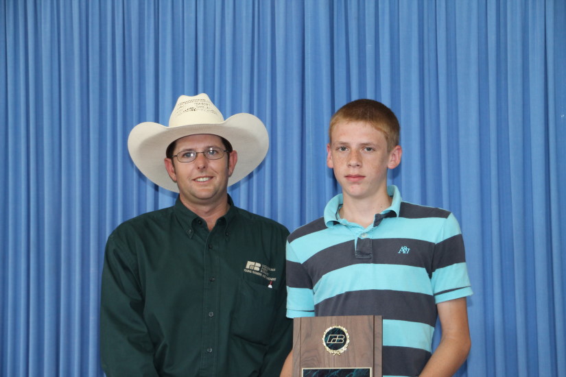 Pictures of the Winners of State Fair Livestock Judging Contest- FFA Division