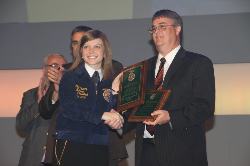 Oklahoma Teacher Selected as National Agri-Science Teacher of the Year by FFA