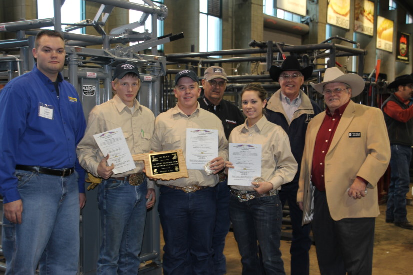 Pawnee FFA Wins Tulsa Farm Show Livestock Handling Skills Contest