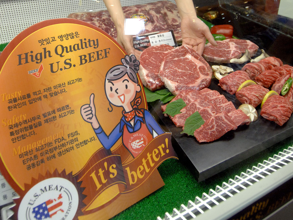 South Korea Free Trade Agreement is Important for U.S. Beef Producers