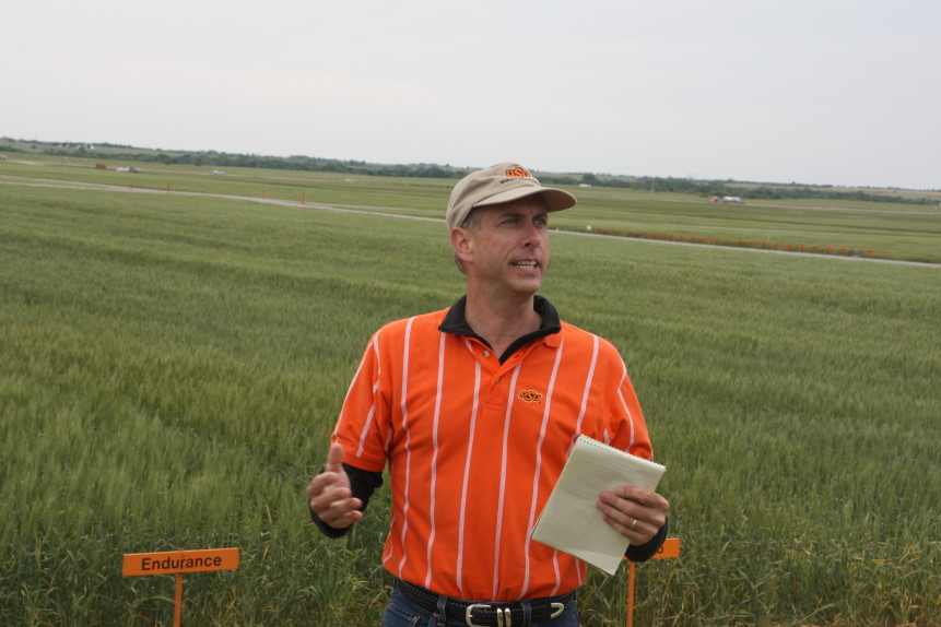 OSU's Dr. Brett Carver Selected As Chair for National Wheat Improvement Committee