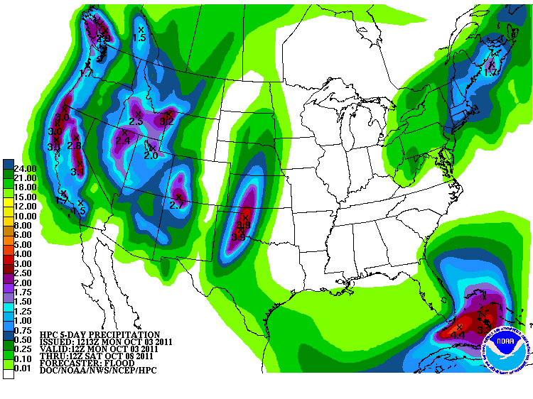 Rainfall Prospects for Western Oklahoma Looking Strong for This Weekend