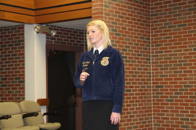 Kaylen Baker Represents Oklahoma in National Prepared Public Speaking Contest