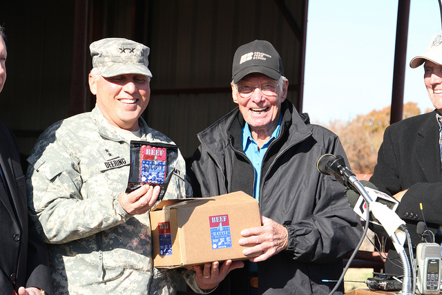 Oklahoma Produced Beef Sticks Headed for Oklahoma Troops in Afghanistan