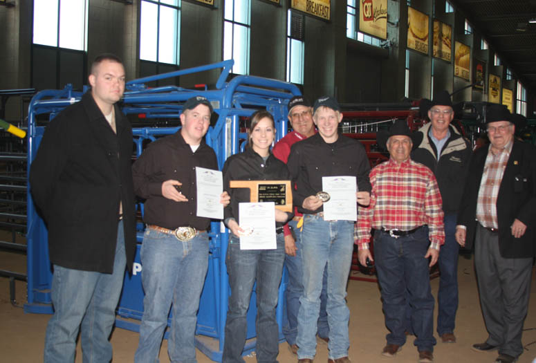 Pawnee Team from the Northeast District Takes First in Livestock Handling Competition