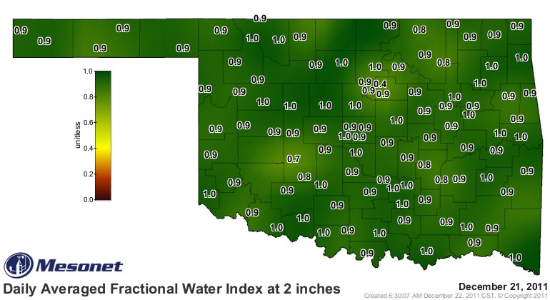 Latest Drought Monitor Shows Smaller Footprint for Worst Drought Levels in Oklahoma