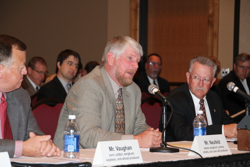 From the Dodge City House Ag Committee Field Hearing- House Ag Chairman Questions Panel One