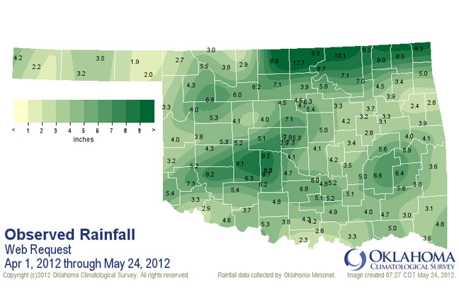 Is Oklahoma in the Midst of Flash Drought Development?