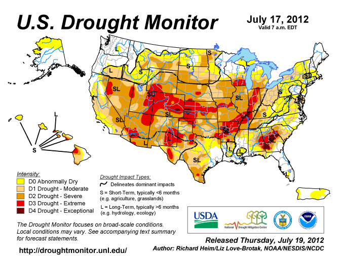 Two Thirds of Oklahoma Now in Severe to Extreme Drought