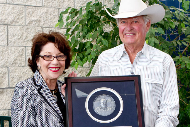 Lindsay Rancher Receives 2012 Leonard Wyatt Award