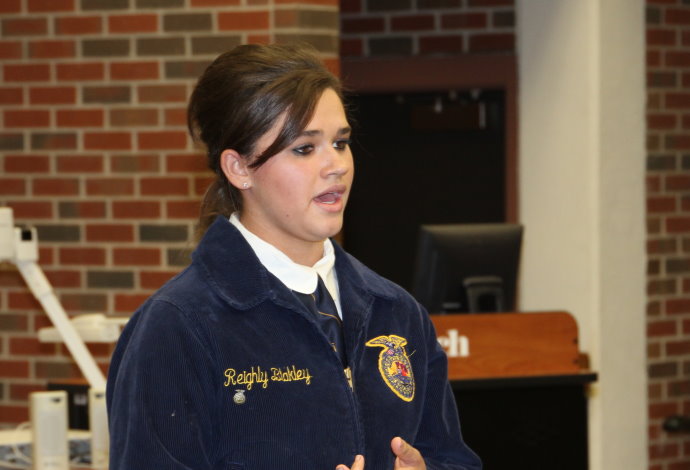 Oklahoma FFA Sends 21 National Proficiency Award Finalists to the 2012 National Convention