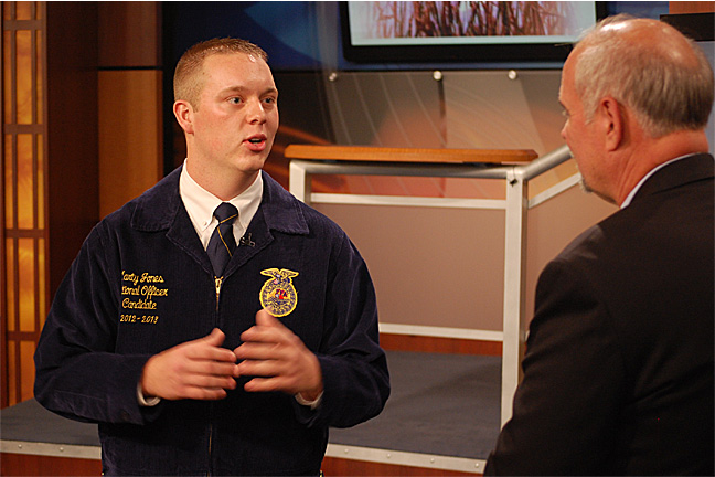 In the Field:  Marty Jones Indianapolis Bound as Oklahoma FFA Officer Candidate