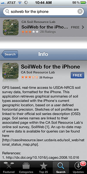 Know Thy Soil- Get SoilWeb App For Your Smartphone