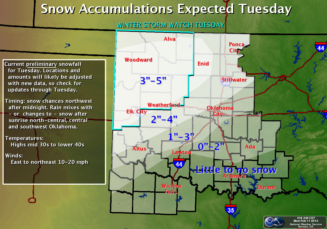 Rainfall Totals Disappoint- Focus Turns to Snow Monday Night-Tuesday Morning- Take a Look