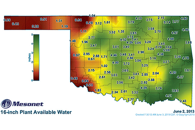 Drought Remains a Problem for Much of Oklahoma