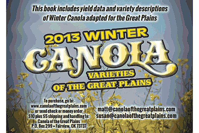 Oklahoman's New Canola Book Puts a Wealth of Information at Producers' Fingertips