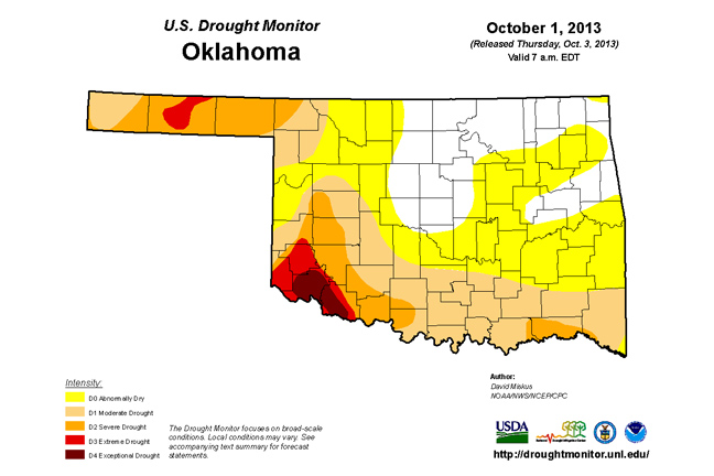 More Rain Expected Tomorrow; Drought Conditions Continue to Improve