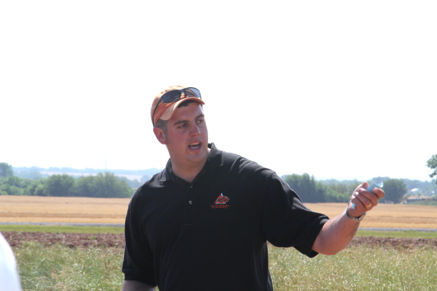 2014 Winter Canola Crop Largely Planted and Looks Good- We Talk With Josh Bushong