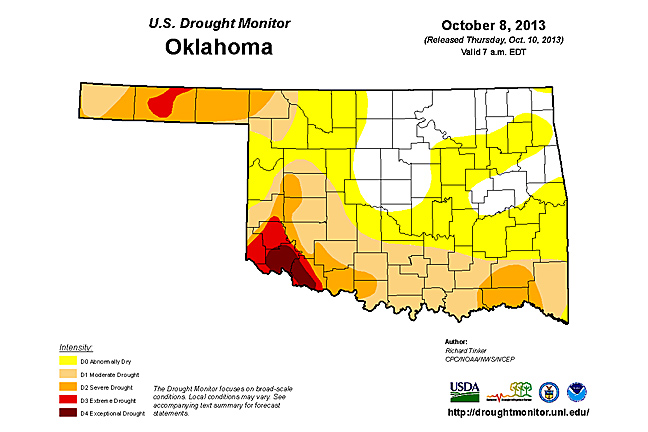 Drought Conditions Improve Slightly, Big Rains on the Way