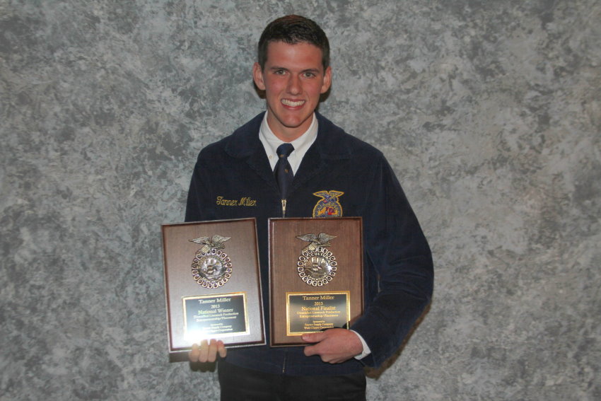 Meet Your National Proficiency Award Winner in Diversified Livestock Production- Tanner Miller, Mulhall-Orlando FFA