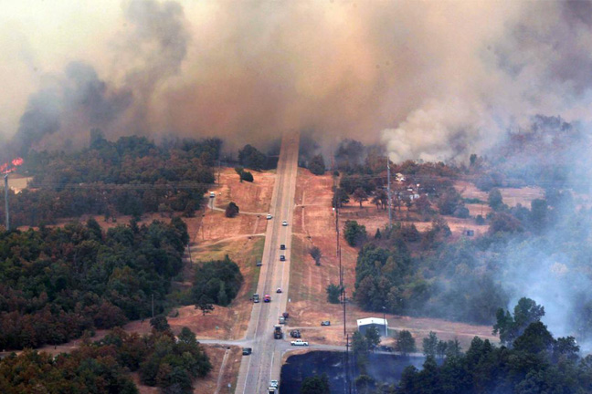 High Wildfire Danger Threatens Oklahoma