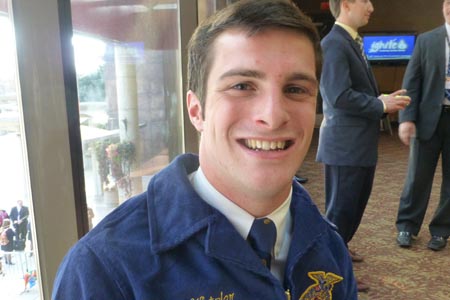 National FFA VP Jason Wetzler Challenges Oklahoma FFA Members to Tell Agriculture's Story