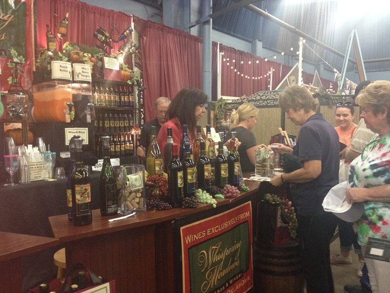 Wine Makers Reaching Consumers at Oklahoma State Fair  