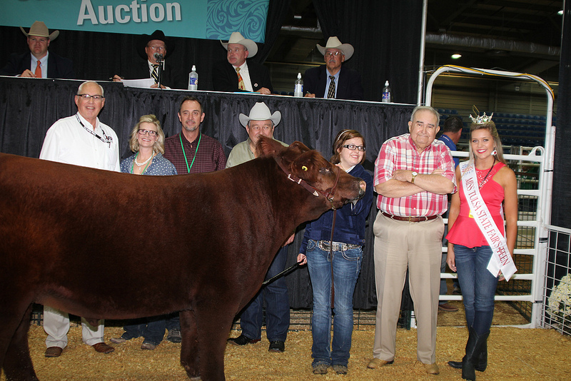 Grand Champion Market Steer Commands $37,500 at the 2014 Tulsa State Fair Junior Livestock Sale