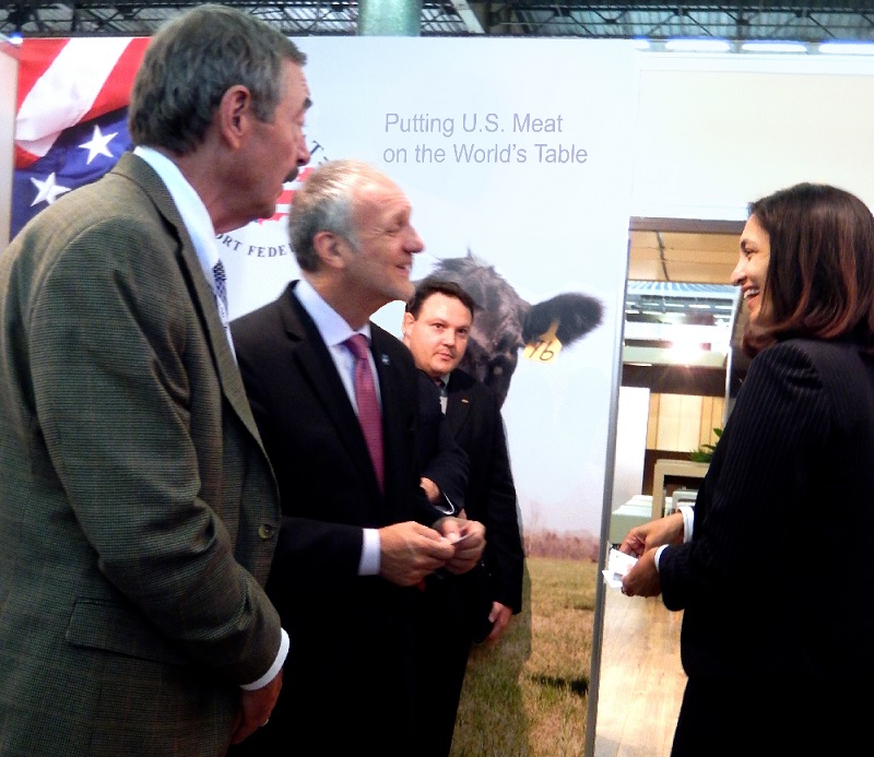 Strong Interest in US Beef and Pork at Paris Food Show