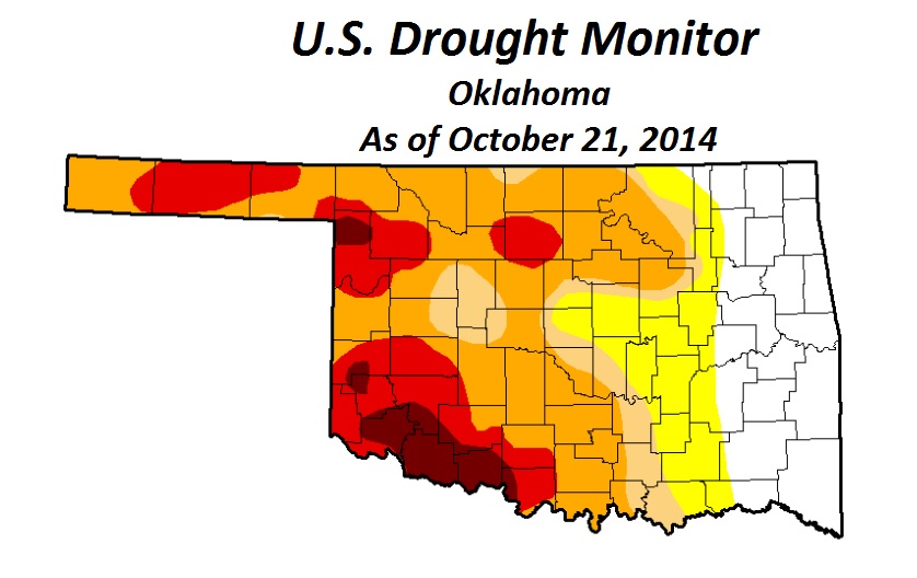 Drought Holding Steady Across Much of Oklahoma