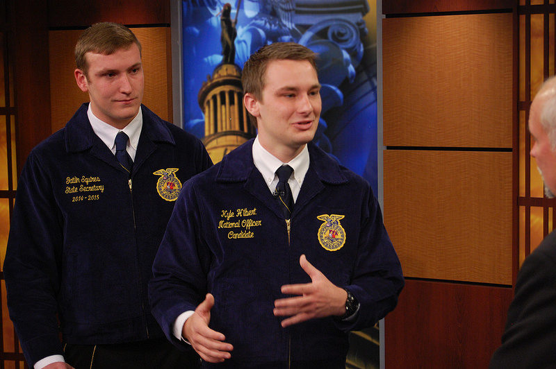 Kyle Hilbert Advances and Remains in Contention for a National FFA Office- Updated with Audio