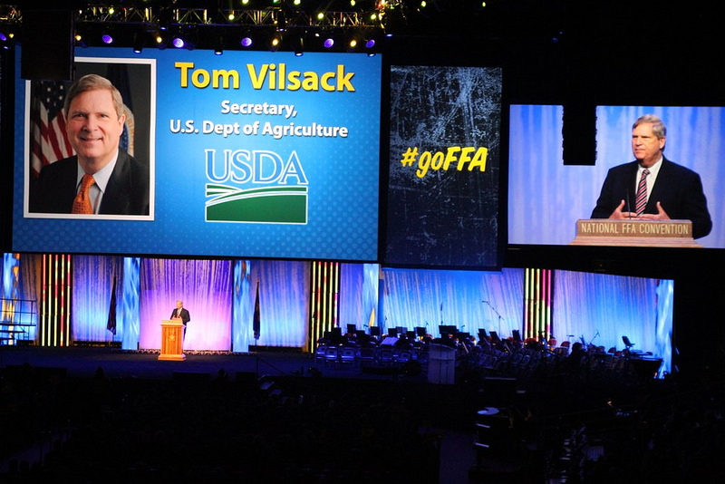 Vilsack Commends FFA for Embracing Global Challenges