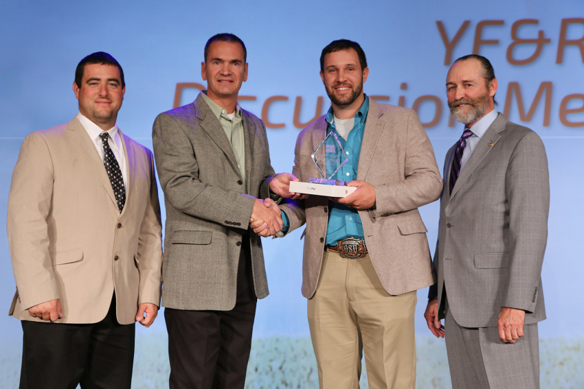 Brent Haken Wins YF&R Discussion Meet at Oklahoma Farm Bureau Convention 