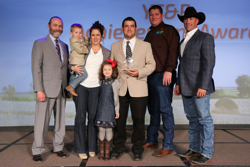 Marty and Crystal Williams Win Oklahoma Farm Bureau YF&R Achievement Award for 2014