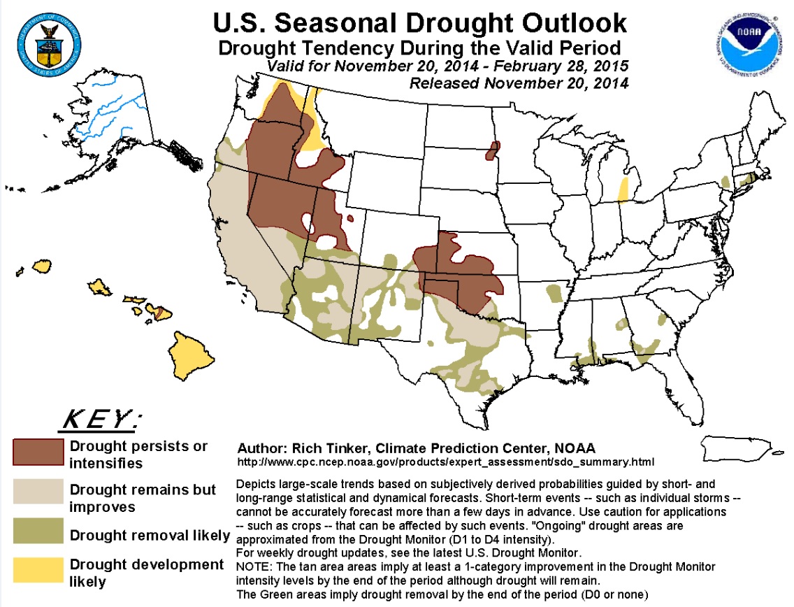 US Drought Monitor Shows Drought Expanding in Oklahoma