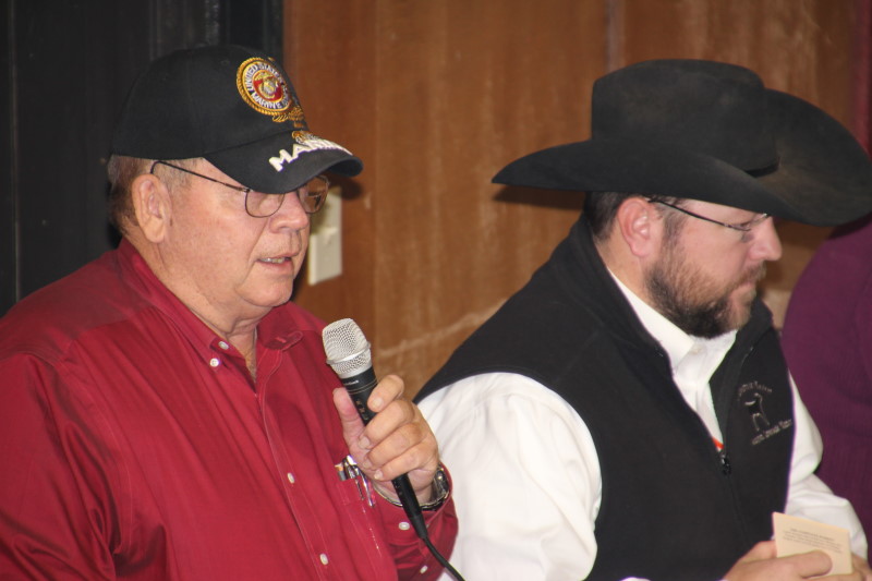 Bill Broady Watches Oklahomans Raise $60K for All American Beef Battalion 