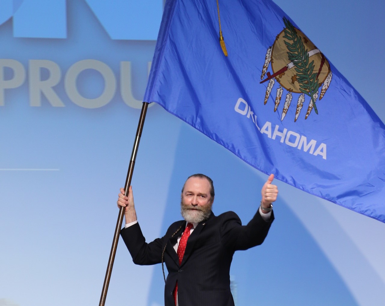 Tom Buchanan Leads Oklahoma Farm Bureau Delegation in San Diego at 2015 AFBF 