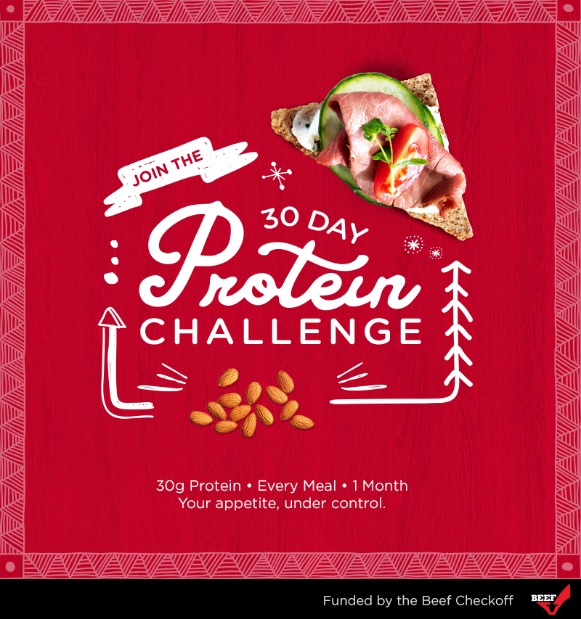 Beef Checkoff Introduces the 30 Day Protein Challenge