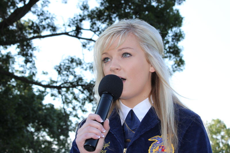 Go All Out- Oklahoma FFA Reporter Megan DeVuyst Wants Members to Give it Their All 