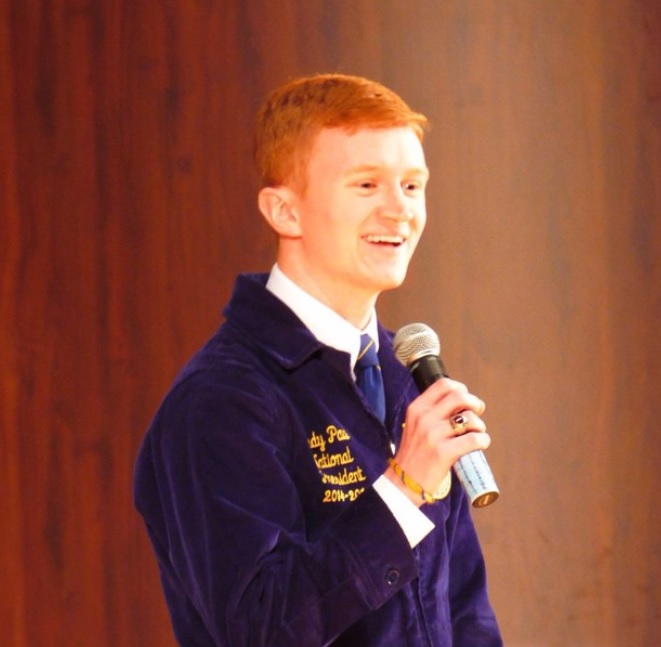 National FFA President Andy Paul Shares Message to Never Give Up