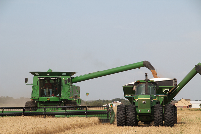 USDA Trims Size of Oklahoma Wheat Crop to 114.8 Million Bu- Ups Kansas Crop From May Guess