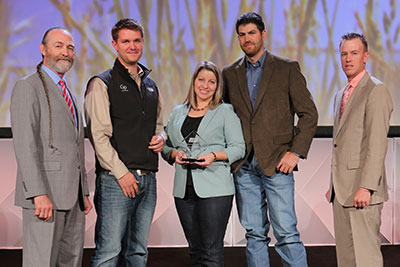 Clint and Jessica Wilcox Selected by Oklahoma Farm Bureau to receive The Young Farmers and Ranchers Achievement Award