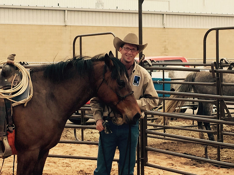 Scott Daily Horse Training Sessions a Familiar Part of the Oklahoma City Farm Show 