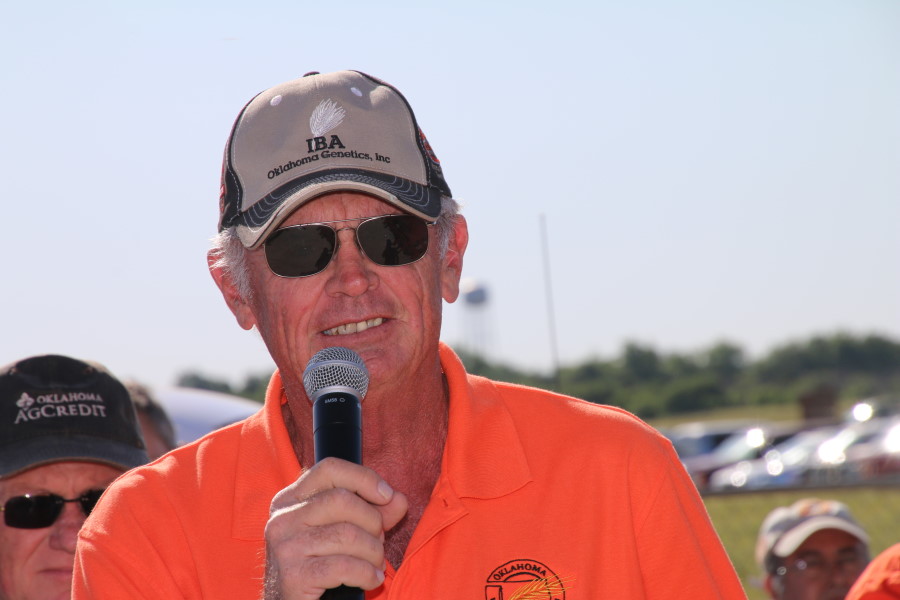 Joe Neal Hampton on the Hunt for Wheat Farmers to Join the Oklahoma Wheat Growers