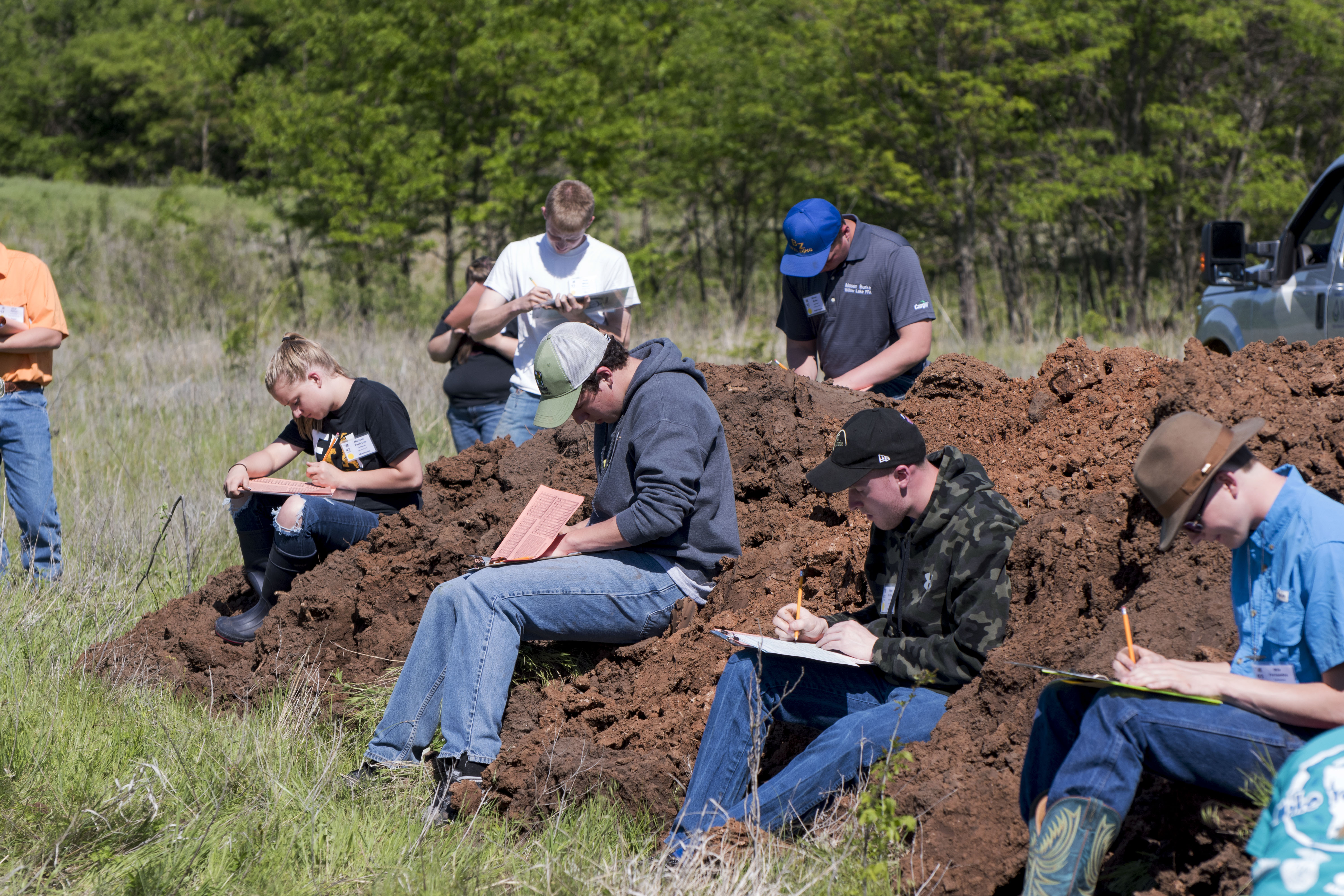 Oklahoma FFA Chapters Place in Top Ten During National Land and Range Judging Contest