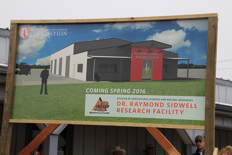 Dr. Raymond Sidwell Research Facility to Be Dedicated Friday at Lahoma Wheat Field Day