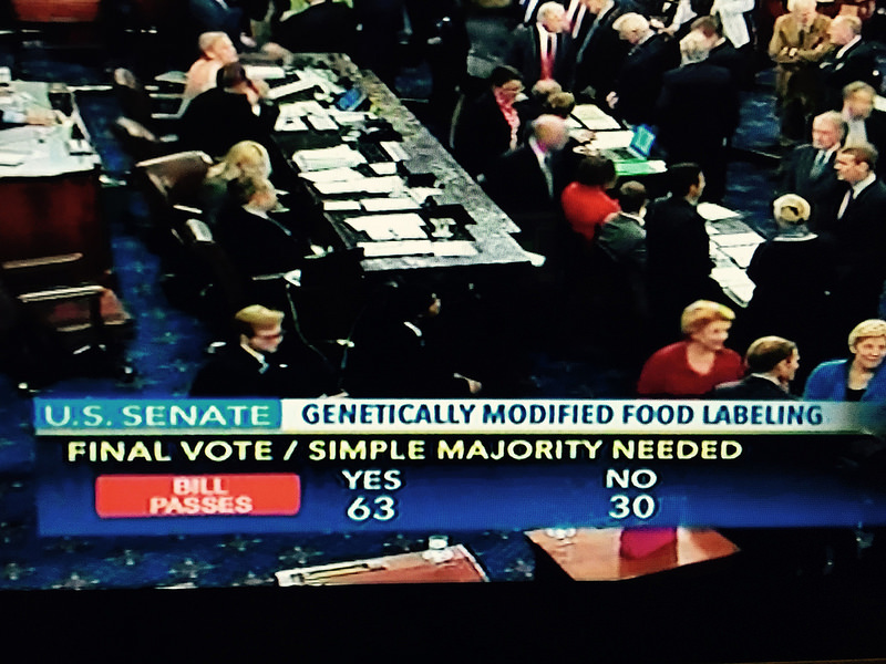 Senate Passes Roberts-Stabenow GMO Labeling Bill 63 to 30- Ag Groups Praise Final Vote