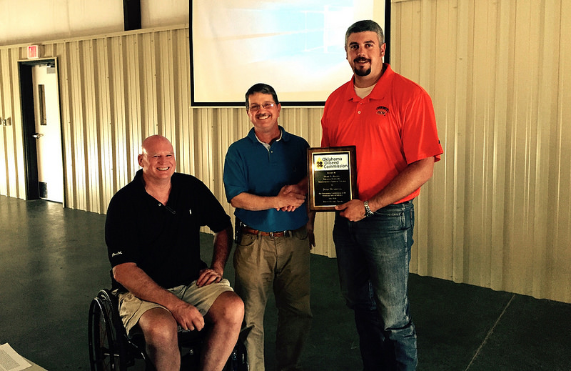 Josh Bushong Receives 2016 Mark C. Boyles Oilseed Industry Meritorious Service Award