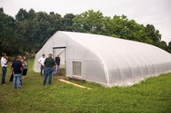 Eastern Shawnee Tribe Installs High Tunnel System, Part of a Pilot Food Sustainability Project